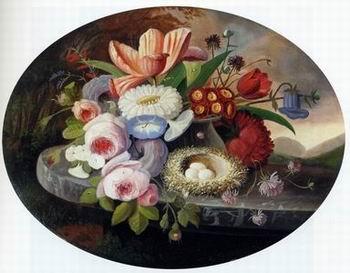 unknow artist Floral, beautiful classical still life of flowers 011 oil painting picture